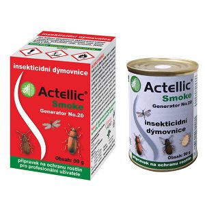 Actellic Smoke Generator No. 20 (insekticidní dýmovnice) proti skladištním škůdcům